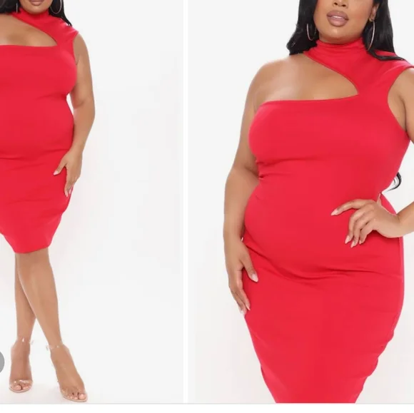 Fashion Nova Red Dress - Picture 3 of 6